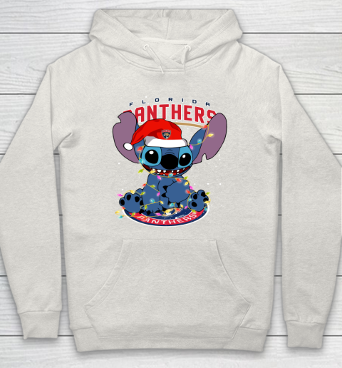 Florida Panthers NHL Hockey noel stitch Christmas Hoodie 8