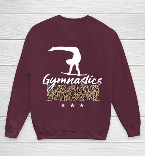 Mother s day Gymnastics Mom for mom mother s day funny Youth Sweatshirt 4