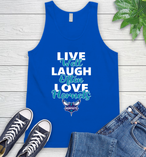 NBA Basketball Charlotte Hornets Live Well Laugh Often Love Shirt Tank Top 4