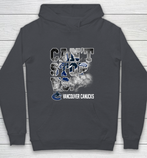 NHL Vancouver Canucks Hockey Can't Stop Vs Youth Hoodie 5