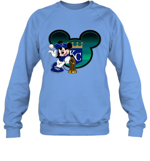 Personalized Name Kansas City Royals Mickey Mouse Disney Unisex 3D