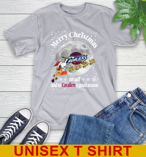 Cleveland Cavaliers Merry Christmas To All And To Cavaliers A Good Season NBA Basketball Sports T-Shirt 5