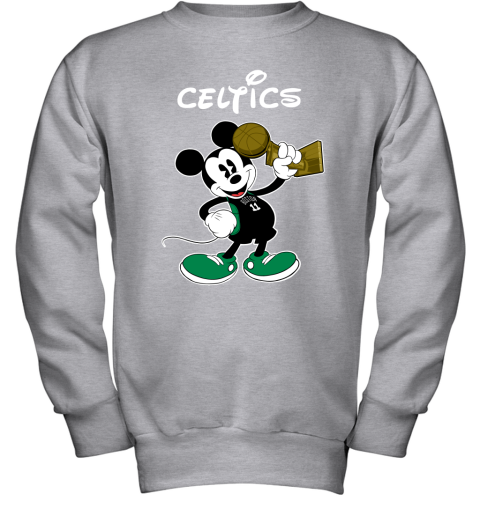 Mickey Boston Celtics Youth Sweatshirt