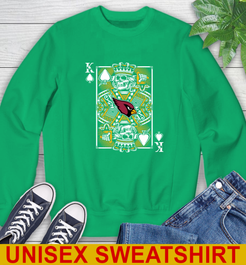 Arizona Cardinals NFL Football The King Of Spades Death Cards Shirt Sweatshirt 9 Arizona Cardinals NFL Football The King Of Spades Death Cards Shirt Sweatshirt - Image 9