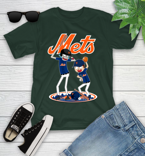 MLB New York Mets Rick And Morty Baseball 107
