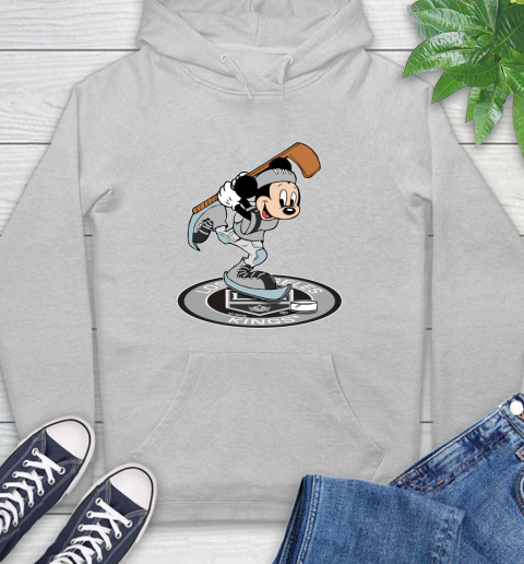 NHL Hockey Los Angeles Kings Cheerful Mickey Disney Shirt Hoodie 6