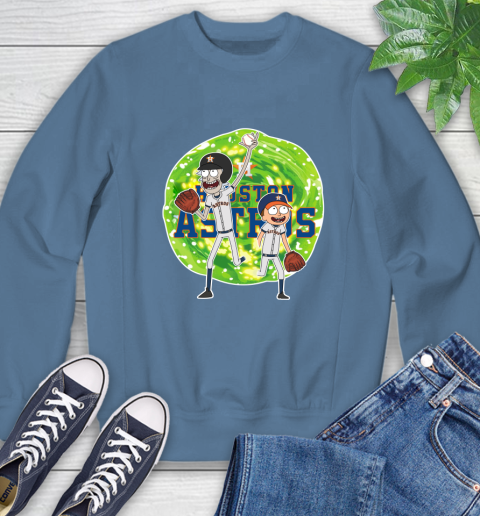 MLB Houston Astros Rick And Morty Baseball Sports Sweatshirt 7