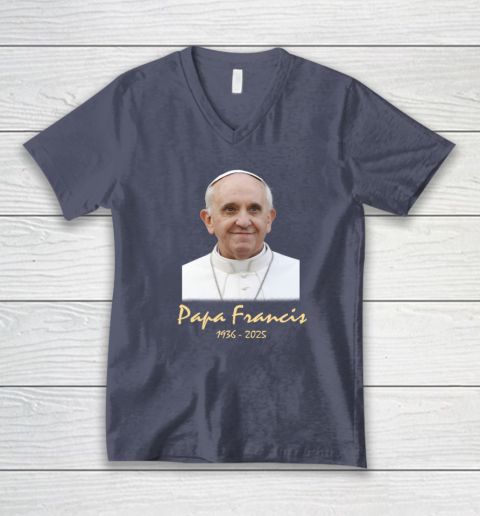 Rip Papa Pope Francis 2036  2025 V-Neck T-Shirt 6