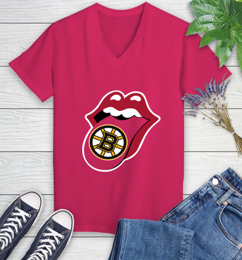 Boston Bruins NHL Hockey Lips I Root For My Team Adoring Fan 85