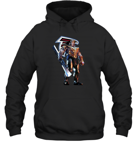 NFL Thanos Marvel Avengers Endgame Football Atlanta Falcons Hoodie