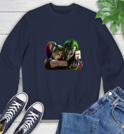 Carolina Hurricanes NHL Hockey Joker Harley Quinn Suicide Squad Sweatshirt 3