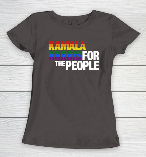 Kamala Harris 2020 for the People LGBT Women's T-Shirt 7