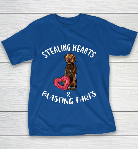 Stealing Hearts Blasting Farts Wirehaired Pointing Griffon Youth T-Shirt 6