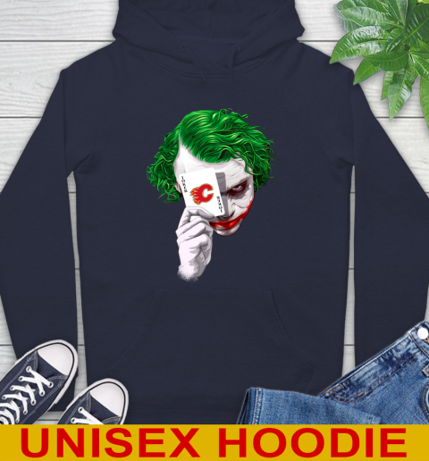 Calgary Flames NHL Hockey Joker Card Shirt Hoodie 3