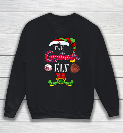 St.Louis Cardinals Christmas ELF Funny MLB Sweatshirt