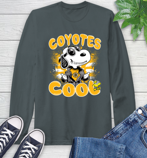 NHL Hockey Boston Bruins Cool Snoopy Shirt Long Sleeve T-Shirt 7