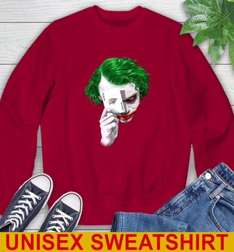 Oklahoma City Thunder NBA Basketball Joker Card Shirt Sweatshirt 9
