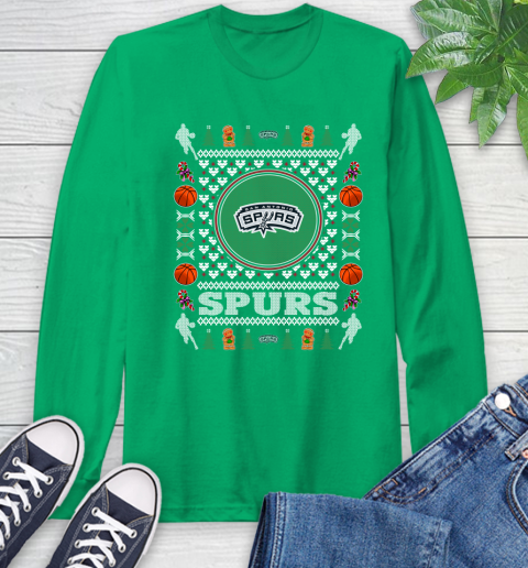 San Antonio Spurs Merry Christmas NBA Basketball Loyal Fan Ugly Shirt 63