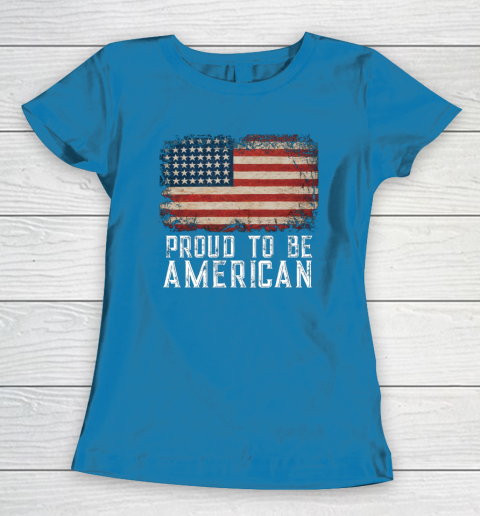 Proud American Patriotic USA Flag Women's T-Shirt 6