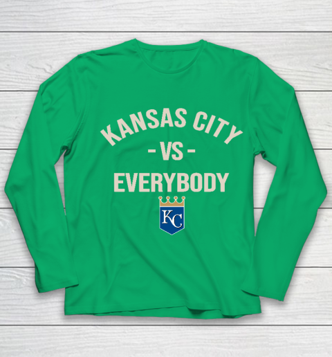 Kansas City Royals Vs Everybody Youth Long Sleeve 4