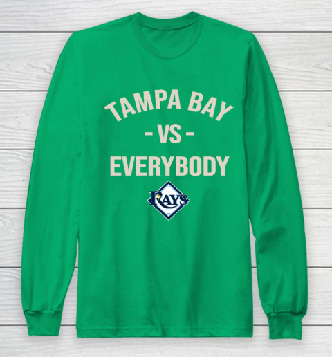 Tampa Bay Rays Vs Everybody Long Sleeve T-Shirt 4