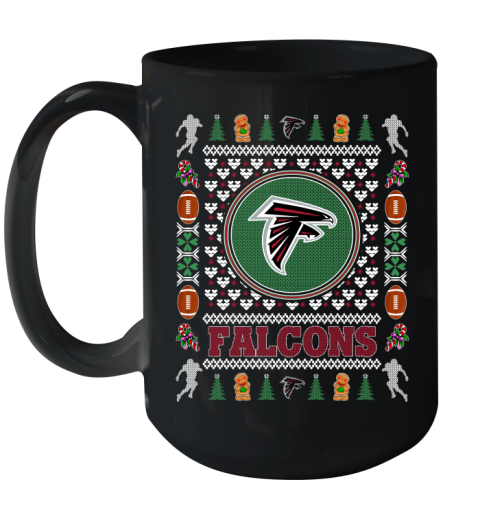 Atlanta Falcons Merry Christmas NFL Football Loyal Fan Ceramic Mug 15oz