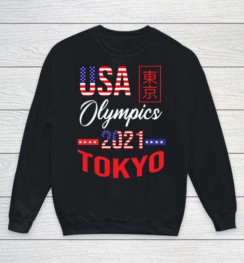 USA Olympics 2021 Team Tokyo Olympics 2021 Youth Sweatshirt