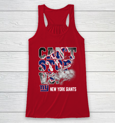 NFL New York Giants Can't Stop Vs Racerback Tank 4