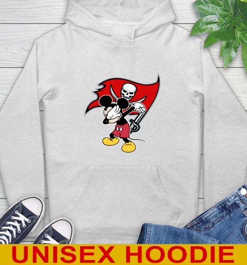 Tampa Bay Buccaneers NFL Football Dabbing Mickey Disney Sports Hoodie