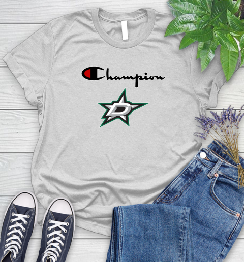 NHL Hockey Dallas Stars Champion Shirt Women's T-Shirt