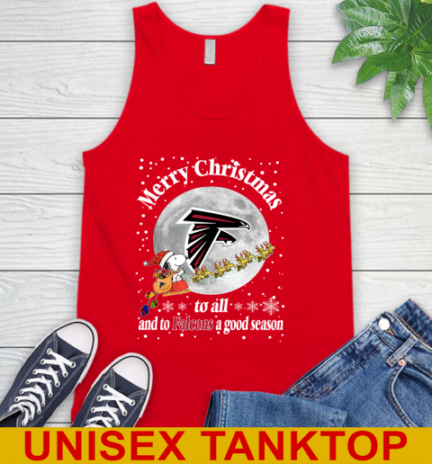 Atlanta Falcons Merry Christmas To All And ToF alcons A Good Season NFL Football Sports Tank Top 5
