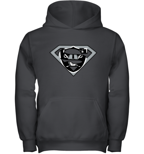 We Are Undefeatable The Oakland Raiders x Superman NFL Youth Hoodie