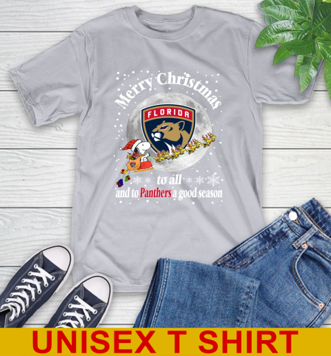 Florida Panthers Merry Christmas To All And To Panthers A Good Season NHL Hockey Sports T-Shirt 5