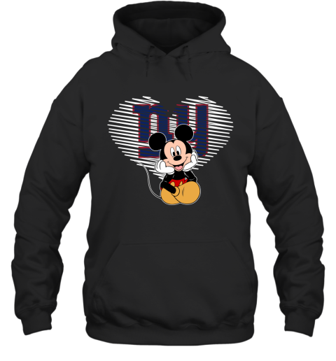 NFL New York Giants The Heart Mickey Mouse Disney Football T Shirt 7zpAs64ExYU hoodie 23 95 151514 front black