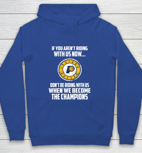 NBA Indiana Pacers Basketball We Become The Champions Youth Hoodie 6