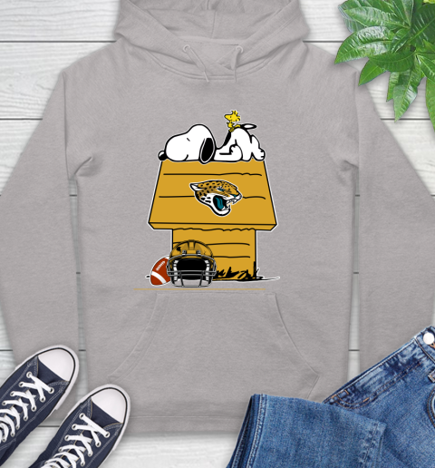 Jacksonville Jaguars NFL Football Snoopy Woodstock The Peanuts Movie Hoodie 12