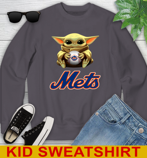 MLB Baseball New York Mets Star Wars Baby Yoda Shirt 118