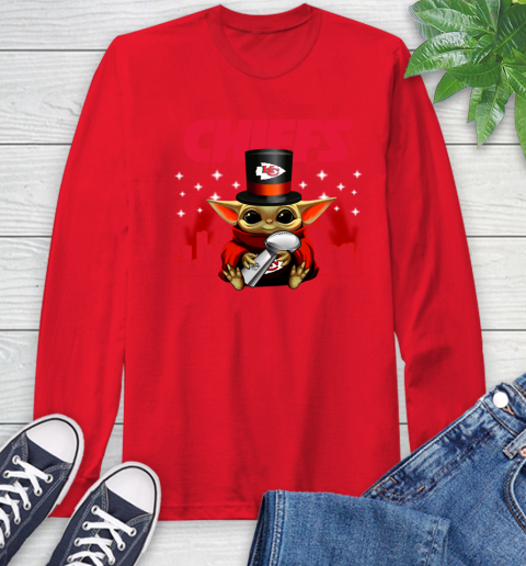 Super Bowl Baby Yoda Loves The Kansas City Chiefs Star Wars NFL Shirts 65
