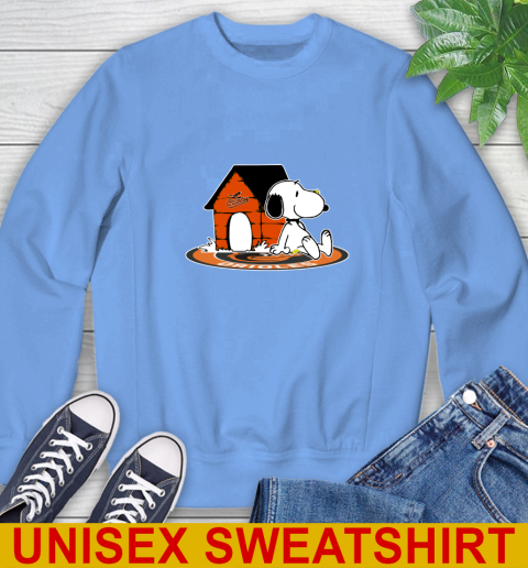 MLB Baseball Baltimore Orioles Snoopy The Peanuts Movie Shirt Sweatshirt 11