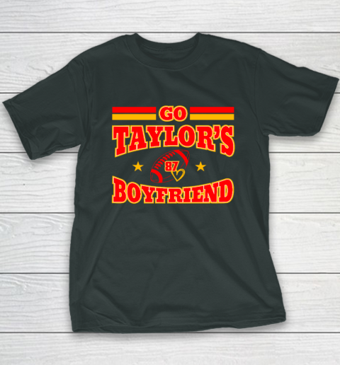 Go Boyfriend Football gift Fans Youth T-Shirt 3
