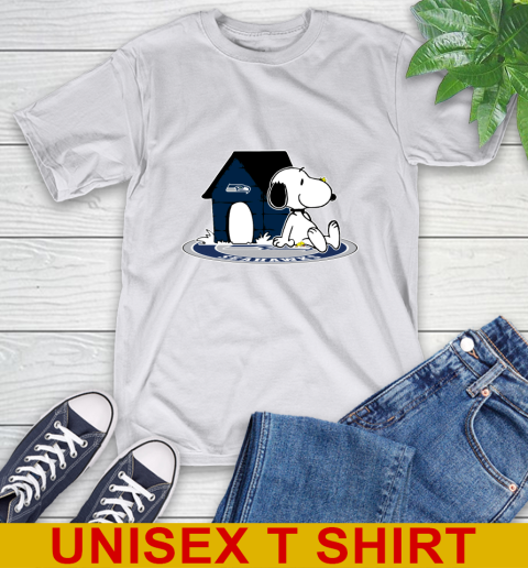 NFL Football Seattle Seahawks Snoopy The Peanuts Movie Shirt T-Shirt 12