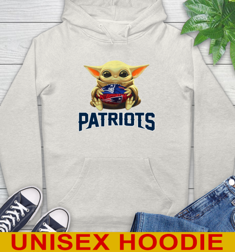 NFL Football New England Patriots Baby Yoda Star Wars Shirt Hoodie 12