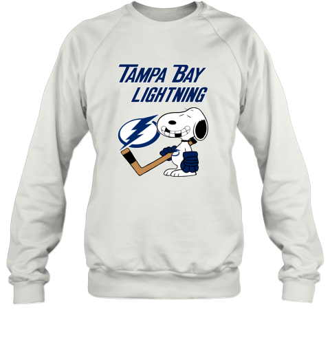 Tampa Bay Lightning Ice Hockey Broken Teeth Snoopy NHL Sweatshirt