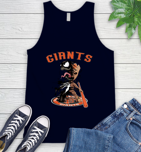 MLB San Francisco Giants Baseball Venom Groot Guardians Of The Galaxy Tank Top 3