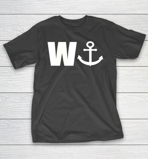W Anchor T SHIRT Funny Wanker T-Shirt