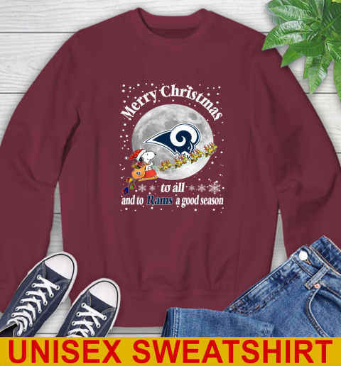 Los Angeles Rams Merry Christmas To All And To Rams A Good Season NFL Football Sports Sweatshirt 6