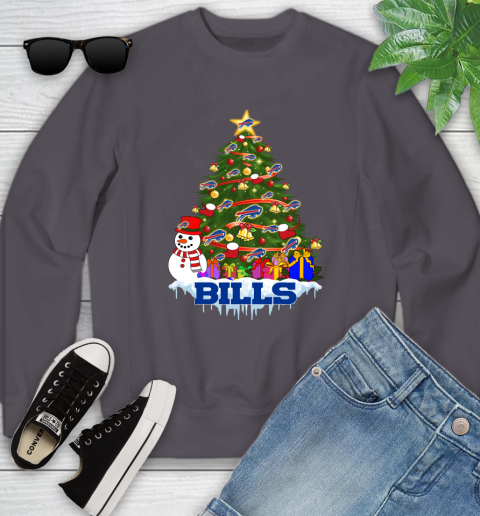 Buffalo Bills Merry Christmas NFL Football Sports Youth Sweatshirt 6