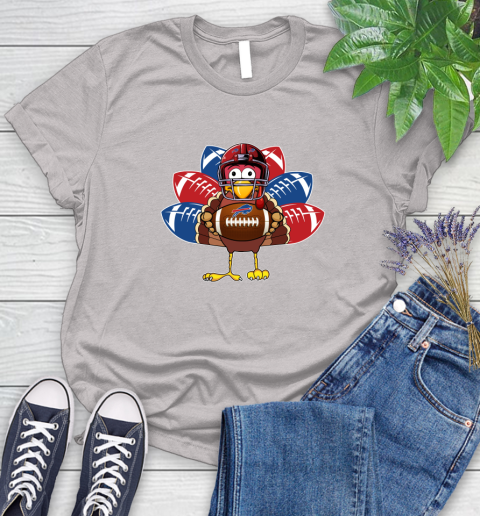 Buffalo Bills Turkey Thanksgiving Day Women's T-Shirt 10