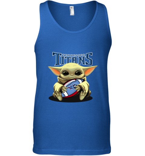 Baby Yoda Loves The Tennessee Titans ppqn baby yoda loves the tennessee titans unisex tank 17 front royal