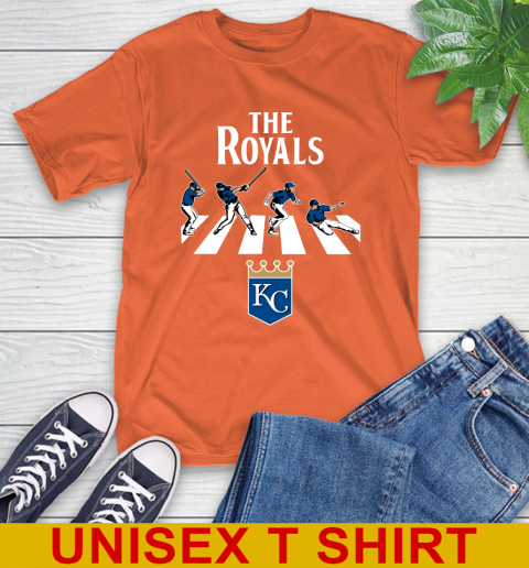 MLB Baseball Kansas City Royals The Beatles Rock Band Shirt T-Shirt 4